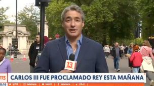 Desde Londres: Así fue el debut de José Luis Repenning en Canal 13