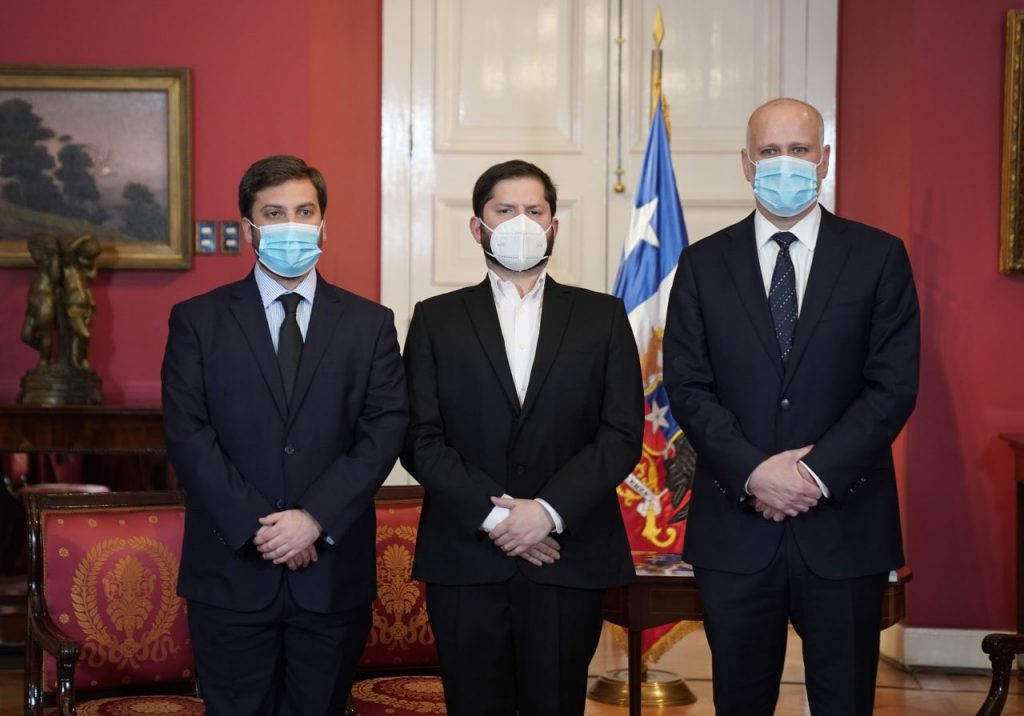 Presidentes de la Cámara y el Senado se reunieron con el Presidente Boric: “Nos ha pedido que el Congreso desarrolle un diálogo que permita establecer un camino para el proceso constituyente”