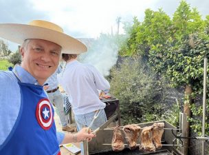 Haciendo un asado: José Antonio Kast mostró sus celebraciones de Fiestas Patrias