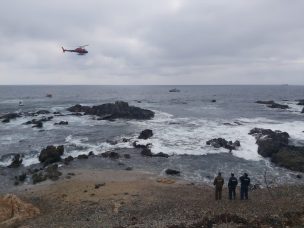 Armada halló cuerpo de mujer en Valparaíso en plena búsqueda de joven desaparecido