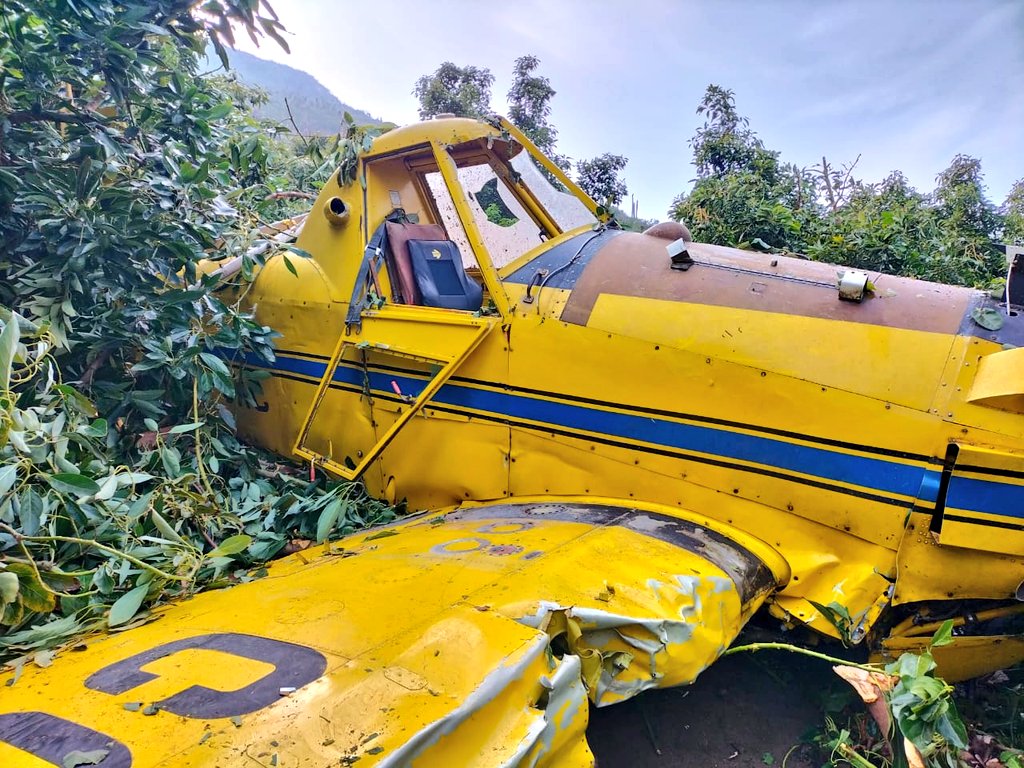Avioneta se estrella en un fundo de Llay Llay: Piloto resultó con lesiones