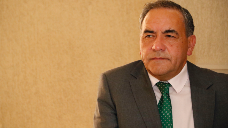 Senador Fidel Espinoza y presunta de violencia intrafamiliar: 