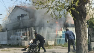 Incendio afectó a hogar de ancianos en Macul: Dos personas fallecieron