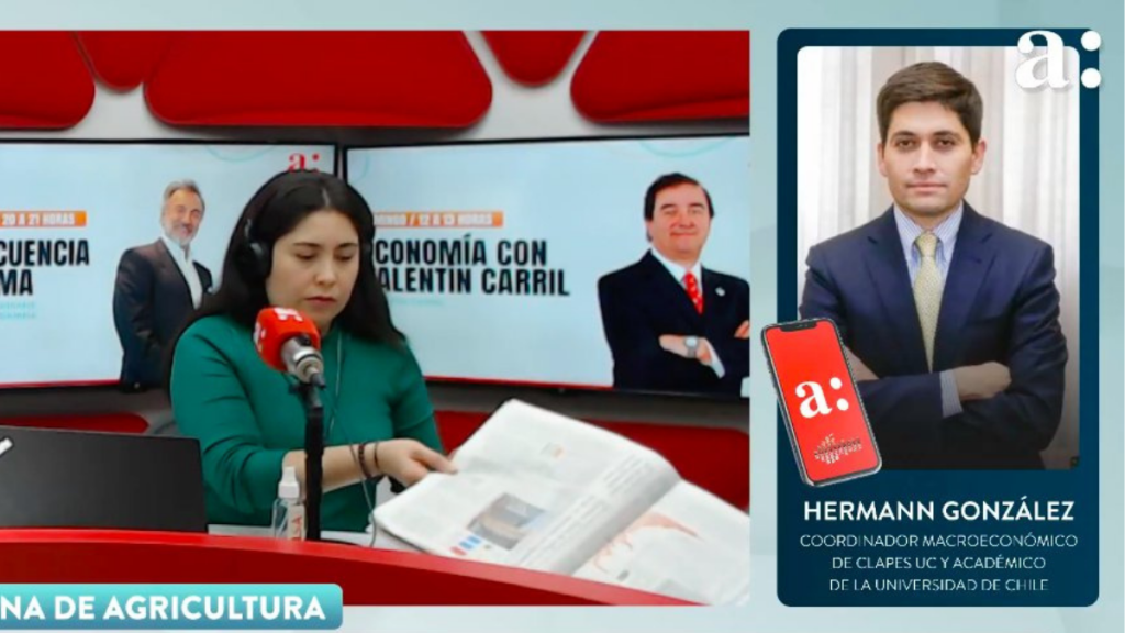Economista de Clapes UC: “Tenemos una inflación extraordinariamente alta, el problema no termina y se va a ver reflejado en la UF”