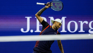 Rompió dos raquetas en solo segundos: Nick Kyrgios desató su furia tras caer en el US Open