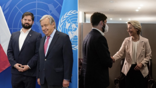 Presidente Boric sostuvo reuniones con Secretario General de la ONU y con líder de la Comisión Europea