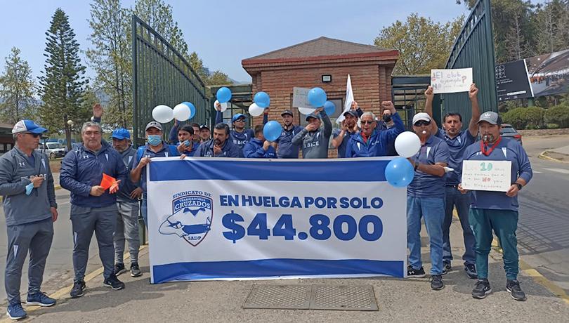 Sindicato de Cruzados inicia huelga legal tras no llegar a acuerdo con el club