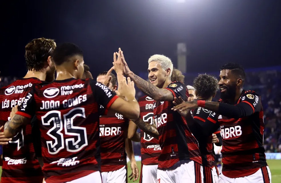 La fiesta de Flamengo: goleada en Liniers y un paso gigante a una nueva final de Libertadores