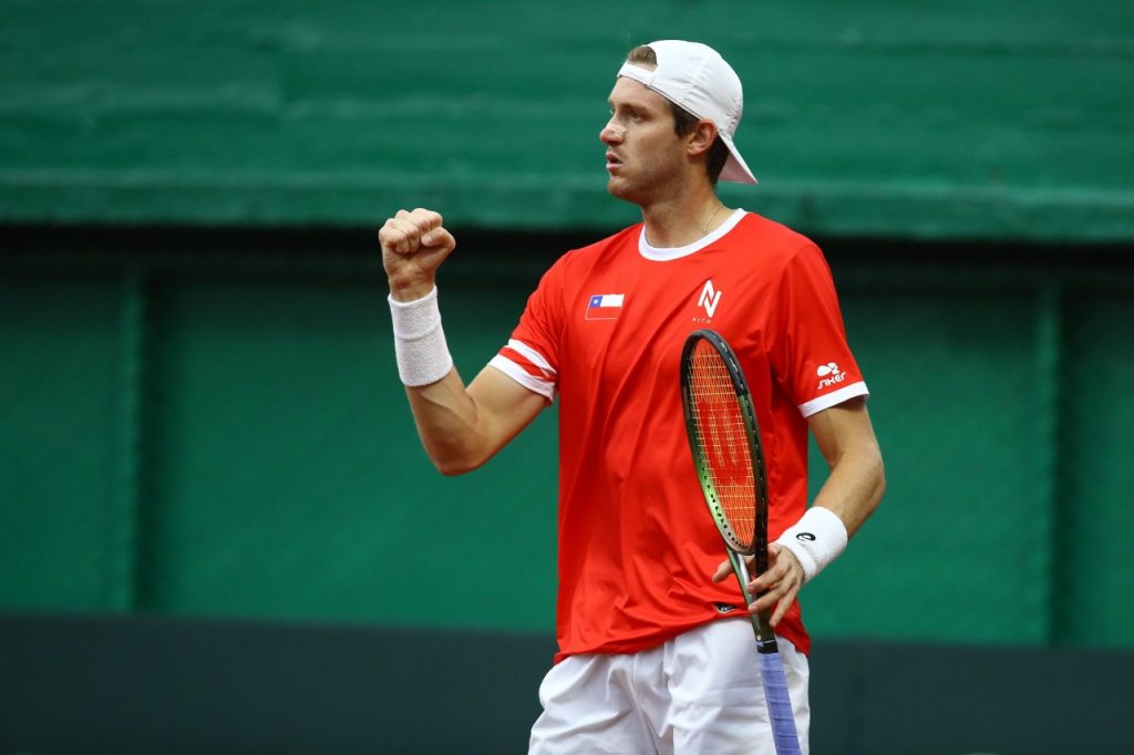 Nicolás Jarry supera a Álvarez y le da el triunfo a Chile en la serie de Copa Davis