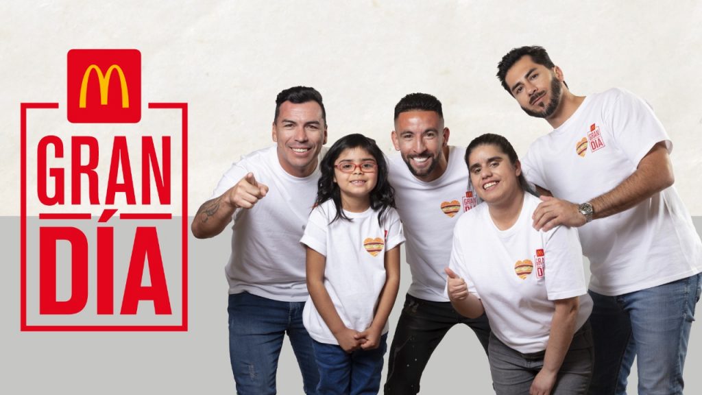 Paredes, Isla y Herrera se suman a la campaña del Gran Día de McDonald’s