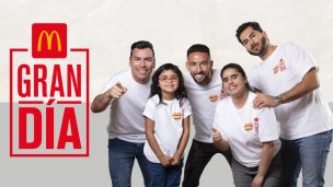 Paredes, Isla y Herrera se suman a la campaña del Gran Día de McDonald’s