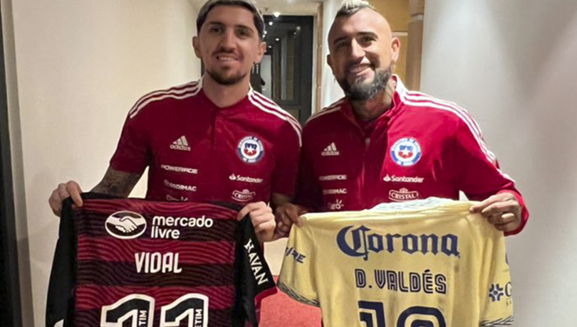 “Los caminos de Vidal y el América se vuelven a juntar”: en México alucinan con una foto del King