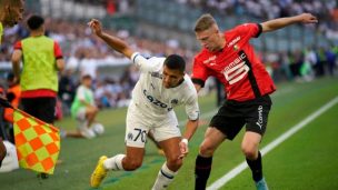 Alexis Sánchez fue titular en discreto empate del Marsella en el Ligue 1