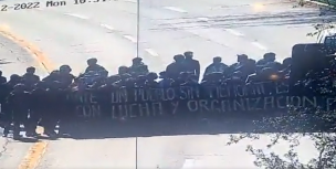 Carabineros reporta desvío de tránsito en Providencia por marcha de estudiantes
