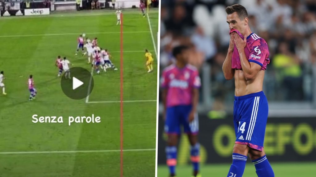 ¡Escandaloso! El insólito gol que le anularon a la Juventus por medio del VAR