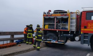 Mujer cayó al menos 20 metros desde puente Capuchinos en Valparaíso