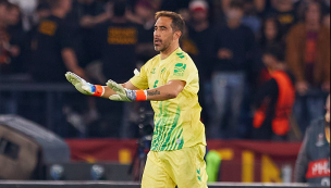 Pellegrini se rinde ante Claudio Bravo: “Cada vez que juega demuestra que está vigente”