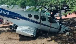 Colombia: Niño murió arrollado por una avioneta que se salió de  pista en aeropuerto