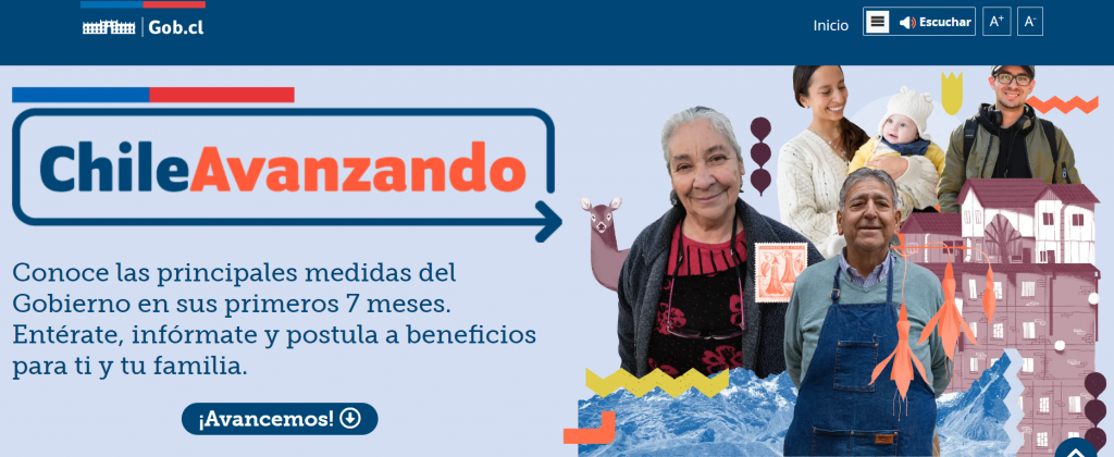 “Chile Avanzando”: Gobierno lanza plataforma para destacar las principales medidas trabajadas desde marzo