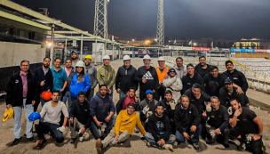 Colo-Colo invitó al clásico a los trabajadores que retiraron la estructura dañada en el Monumental