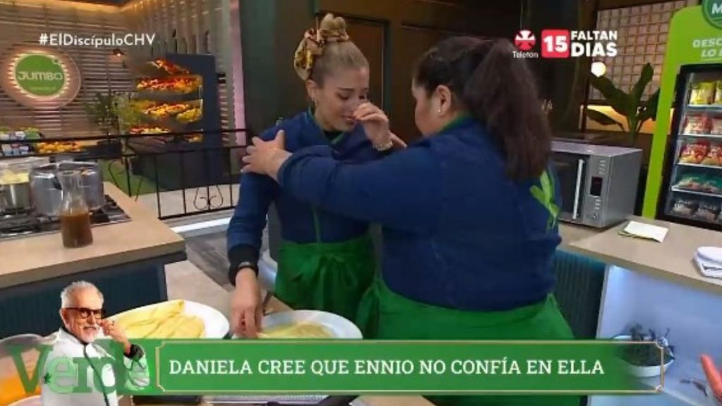 Daniela Castro se quebró en “El Discípulo del Chef” tras presión de Ennio Carota: “No confía en mí…”