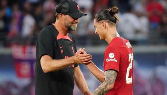 Darwin Núñez: “A Klopp no le entiendo nada en las charlas”