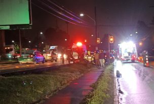 Carabinero resulta herido de gravedad tras ser atropellado por vehículo que tendría encargo por robo