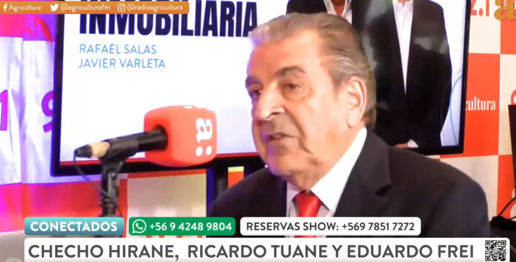 Eduardo Frei y el presente de la DC: “Llevo 64 años de militante y ya a mis 80 años no me voy a ir”