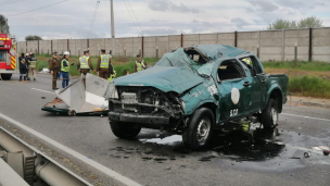 Región del Maule: Vehículo de Gendarmería protagoniza fatal accidente en San Rafael