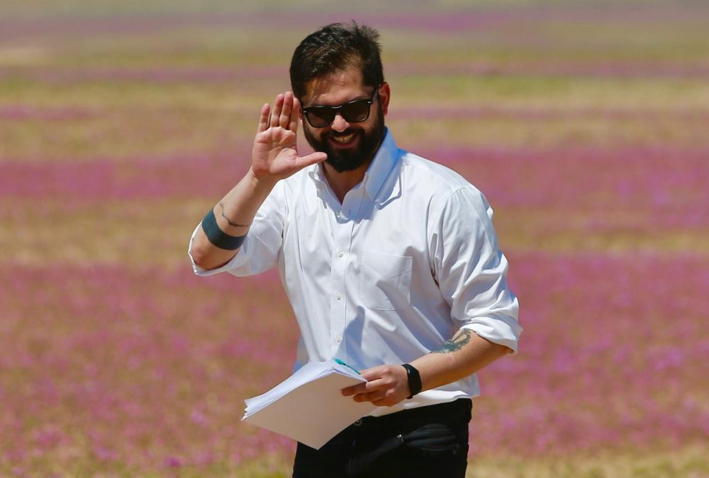 Presidente Boric anunció creación del Parque Nacional Desierto Florido: “Tenemos una deuda en particular con la protección de Atacama”