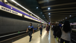 Metro de Santiago: Servicio de Línea 4 disponible solo entre Tobalaba y Vicente Valdés