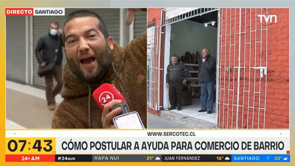 “No diga groserías…”: Hombre interrumpió despacho en vivo de 24 Horas y así reaccionó la periodista