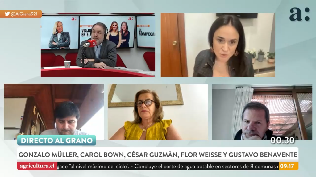 Carol Bown: “Sin Carabineros no hay orden público. El Gobierno lo tiene que entender y asumir su responsabilidad”
