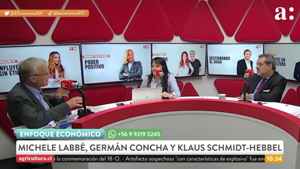 Klaus Schmidt-Hebbel por reforma tributaria: “Esta propuesta es mala porque eleva los impuestos para empresas y las personas a niveles récord”
