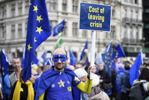 Miles de manifestantes piden en Londres la reincorporación de Reino Unido a la UE