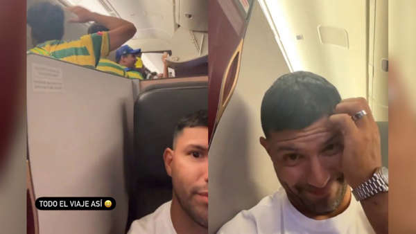 ¿Qué pasó Kun? El ‘incómodo’ viaje de Sergio Agüero al Mundial de Qatar