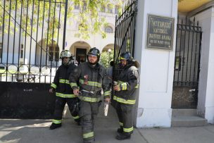 Amago de incendio en rectoría del INBA dejó seis detenidos