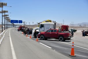 Paro de camioneros llega a su quinto día:  Se reporta congestión en Ruta 5 Sur