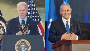 Joe Biden llama a Benjamin Netanyahu para felicitarlo por su victoria en las elecciones de Israel