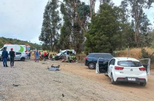 Casa Blanca: Tres fallecidos y al menos seis lesionados en violenta colisión frontal