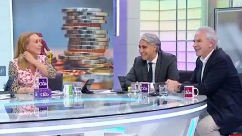 ¿Los invadió el nerviosismo?: El “coqueteo” de MEO a Karen Doggenweiler tras encontrarse en “Mucho Gusto”