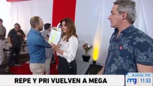 ¿Volvieron a Mega? Así fue el especial retorno de Priscilla Vargas y Reppening a su excasa televisiva