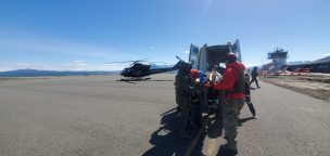 FACh realizó evacuación aeromédica de turista desde Torres del Paine