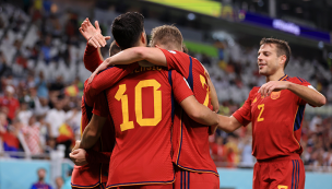 España aplasta a Costa Rica en su debut en el Mundial