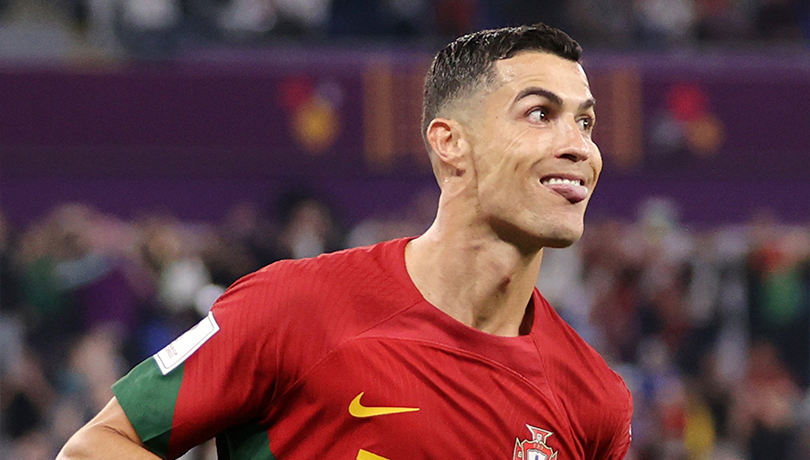 ¡Histórico! Cristiano Ronaldo se convierte en el primer jugador en marcar en cinco Mundiales