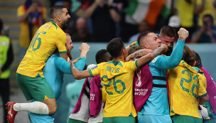 Se suma a Francia: Australia sorprende a Dinamarca y se instala en octavos del Mundial