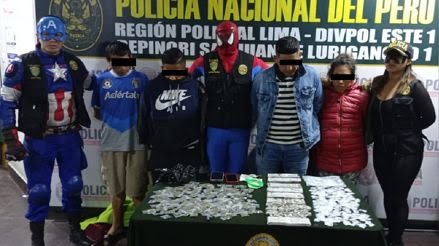 “Operación Marvel”: Policía de Perú se disfrazó de superhéroes para detener a banda narco