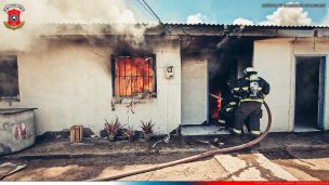 Incendio en Iquique: Bomberos confirma la muerte de una niña de un año