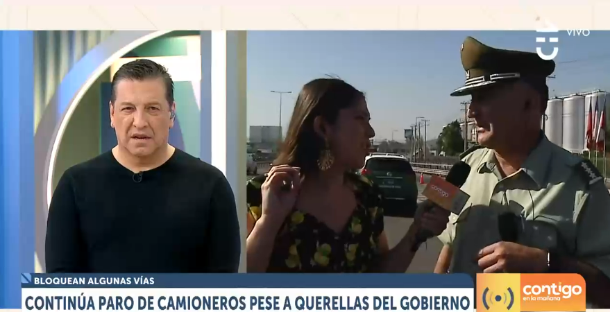 Carabineros manifiesta molestia por dichos que dio oficial al matinal de CHV: “Se le solicitarán explicaciones”