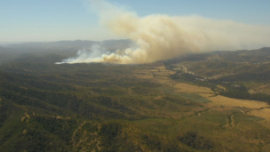 Onemi declara alerta roja para Quilpué por incendio forestal